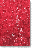 Extruded colored recycled pellets